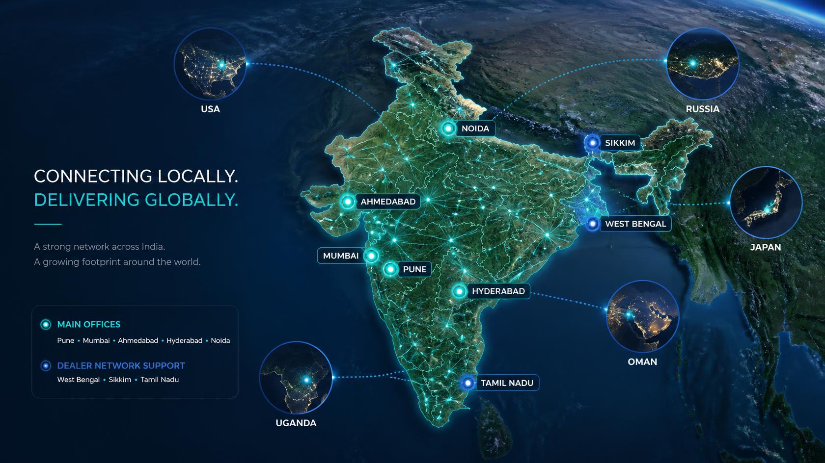 Vinfro global technology network from Pune to the world