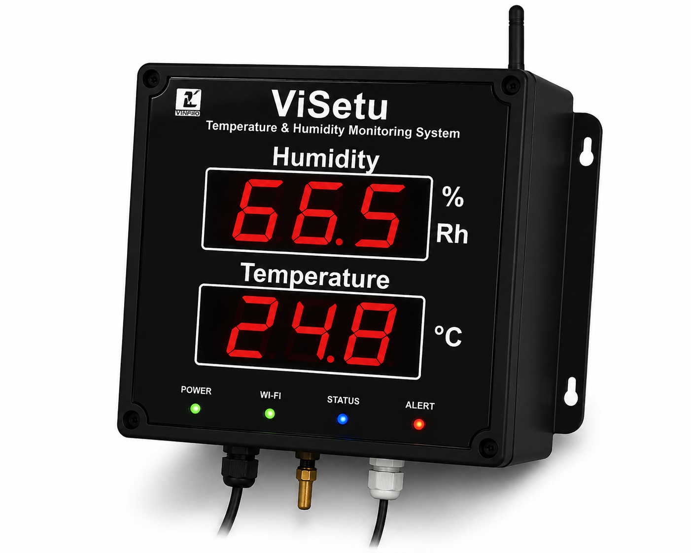 ViSetu EMS Temperature and Humidity Monitoring System